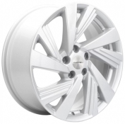 KHOMEN KHW1801 Murano F silver 7.5x18 5x114.3 ET50 DIA66.1