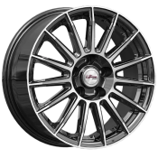 iFree Azur KS1052 Black Jack 6.5x16 5x114.3 ET46 DIA66.1