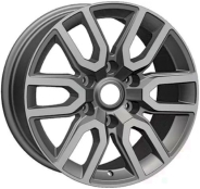 KHOMEN KHW1723 Toyota LC Prado Lexus GX Grey 8x17 6x139.7 ET25 DIA106.1