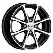Carwel Legran Cernyj s polirovannoj licevoj poverhnost u 5.5x14 4x98 ET35 DIA58.5