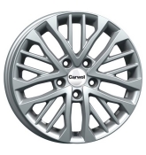 Carwel Agnes 238 F silver 6x16 5x114.3 ET50 DIA67.1