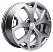 KHOMEN KHW1710 Ceed Serebristo seryj 6.5x17 5x114.3 ET50 DIA67.1