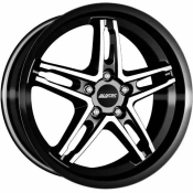 Alutec Poison Cup Cernyj s polirovannoj licevoj poverhnost u 8x18 5x120 ET35 DIA72.6