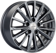 KHOMEN KHW1611 Corolla Grey 6.5x16 5x114.3 ET45 DIA60.1