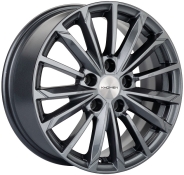 KHOMEN KHW1611 Corolla Grey 6.5x16 5x114.3 ET45 DIA60.1