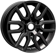 KHOMEN KHW1723 Toyota LC Prado Lexus GX black 8x17 6x139.7 ET25 DIA106.1