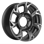 KHOMEN KHW1505 Jimny GRAY FP 5.5x15 5x139.7 ET5 DIA108.1