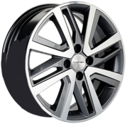 KHOMEN KHW1609 Vesta Largus GRAY FP 6x16 4x100 ET50 DIA60.1