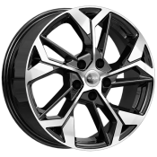 КиК KS1062 almaz black 6.5x17 5x114.3 ET37 DIA66.6