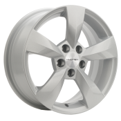 KHOMEN KHW1504 Polo F silver 6x15 5x100 ET40 DIA57.1