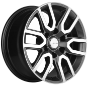 KHOMEN KHW1723 Toyota LC Prado Lexus GX BKF 8x17 6x139.7 ET25 DIA106.1