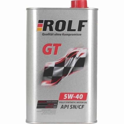 Масло моторное ROLF GT SAE SN/CF 5w40 1л