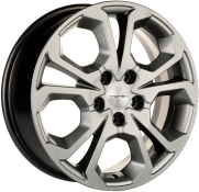 KHOMEN KHW1711 Ceed Grey 6.5x17 5x114.3 ET50 DIA67.1