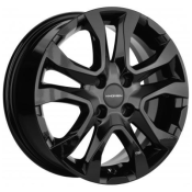 KHOMEN KHW1503 XRay black 6x15 4x100 ET40 DIA60.1