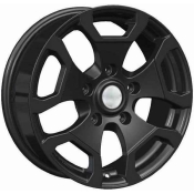 KHOMEN KHW1725 Niva 4x4 black 6.5x17 5x139.7 ET35 DIA98.5