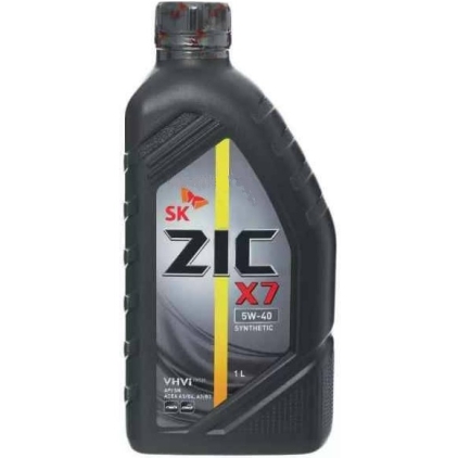 Масло моторное ZIC Х7 5w40 1л